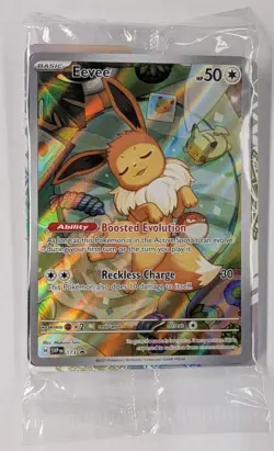 Eevee (Sealed) Black Star Promo 173 SVP ENG S&V Prismatic NM Pokemon Card TCG - Image 1