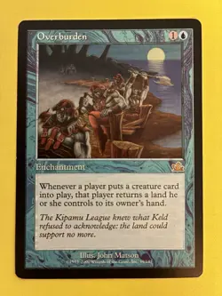 Overburden Prophecy Regular Rare Card 39/143 Magic The Gathering MTG - Image 1