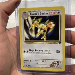 Blaine's Dodrio 32/132 Gym Challenge Uncommon Pokemon NM/MT Vintage Card Pokemon - Image 2