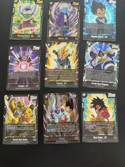 Dragon Ball Super TCG - Bulk Bundle Lot 200+ Cards NM/M (Foils & Commons) - Image 1