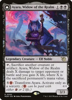 Ayara, Widow of the Realm March of the Machine MTG Magic - Image 1