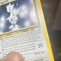 Pokemon Togetic 16/111 Neo Genesis Holo Rare 1st Edition Card English - Image 2
