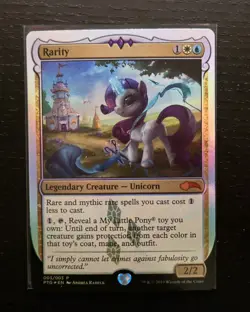 MTG Ponies: The Galloping • Twilight Sparkle, Rarity, and Luna/Nightmare Moon - Image 4