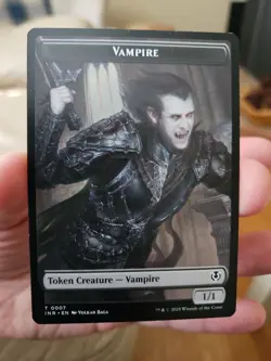Vampire (0007) Vampire (0008) Double-Sided Token - Innistrad Remastered (INR) - Image 1