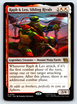 Raph & Leo, Sibling Rivals - TMNT Ninja Turtles - MTG - Image 1