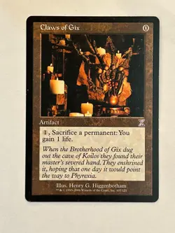 MTG Claws of Gix TSB 107 Nonfoil S Lightly Played - Image 1