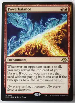 Powerbalance [New, Near Mint] MTG Rare {Modern Horizons 3} - Image 1
