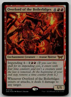 Overlord of the Boilerbilges M Duskmourn: House of Horror 146 NM - Image 1