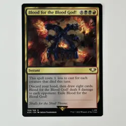 Blood for the Blood God! 108 NM Normal R Universes Beyond: Warhammer 40,000 MTG - Image 1
