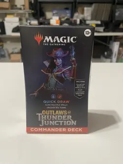 MTG Outlaws of Thunder Junction Commander Deck Quick Draw - Image 1