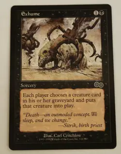 Exhume Urza's Saga Regular - Image 1