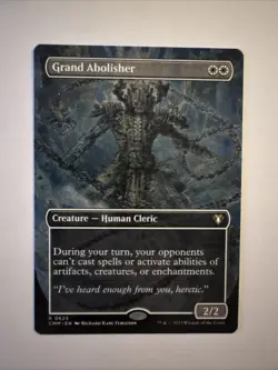 Grand Abolisher (Borderless) Commander Masters Regular - Image 1