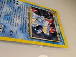 Pokemon Feraligatr Neo Genesis Holo Rare 4/111 100 HP Sugimori 2000 Unlimited - Image 2