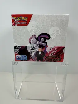 Pokemon TCG S&V DESTINED RIVALS Booster Box New & Sealed - With ACRYLIC CASE - Image 1