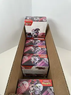 Pokemon TCG S&V DESTINED RIVALS Booster Box New & Sealed - With ACRYLIC CASE - Image 2