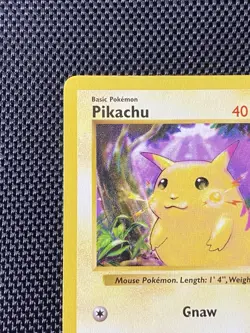 Pokemon: Pikachu #58/102 Base Set Shadowless Yellow Cheeks 1999 WOTC - LP+ - Image 2