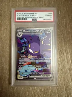 Rocket'S Crobat Ex Pokemon Dri En-Destined Rivals 234 NM PSA 10 - Image 1
