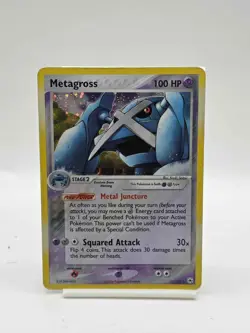 Metagross 11/101 Holo EX Hidden Legends Pokemon Card 2004 - Image 1
