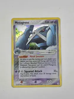 Metagross 11/101 Holo EX Hidden Legends Pokemon Card 2004 - Image 4