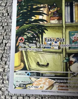 Pokemon TCG Litten Temporal Forces Illustration Rare 167/162 - Image 5