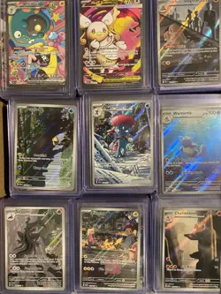 Pokemon Card Lot Holo EX Pikachu Charmander Mewtwo Machoke Mega Audino 2023 - Image 2