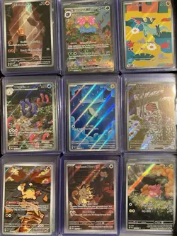 Pokemon Card Lot Holo EX Pikachu Charmander Mewtwo Machoke Mega Audino 2023 - Image 4