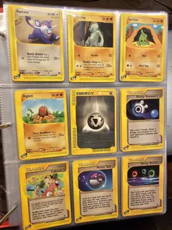 Lot Of 36 Expedition Set Vintage Ereader Pokemon Cards NO DOUBLES - Image 5