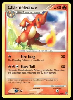 Pokemon Secret Wonders #46/132 Charmeleon Uncommon - Image 1