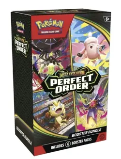 Pokemon Mega Evolution S3 Perfect Order Booster Bundle Box Presale Ships April 9 - Image 1