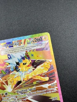 Pokemon Jolteon ex 153/131 Prismatic Evolutions Special Illustration Rare NM - Image 3