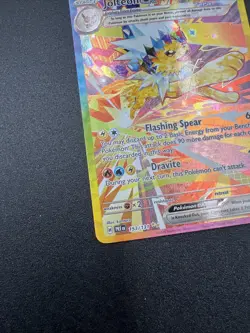 Pokemon Jolteon ex 153/131 Prismatic Evolutions Special Illustration Rare NM - Image 5