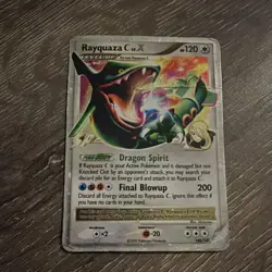 Pokemon TCG Rayquaza C LV.X 146/147 Supreme Victors Ultra Rare Holo 2009 - Image 1