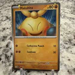 🔥 Pokemon Makuhita 068 MEP Perfect Order Cosmos Holofoil Promo 🔥 - Image 2