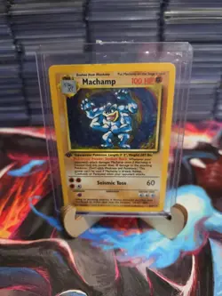 Machamp 1st Edition 008/102 Deck Exclusives Cosmos Holo Pokemon TCG - Image 1