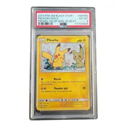 Pokemon: Pikachu Black Star Promo SM162 (PSA Grade 6) - Image 1