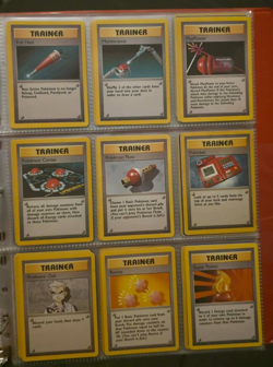 Pokemon Complete Master Base Set 102/102 WoTC 1999 + Red Binder - Image 3