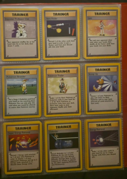 Pokemon Complete Master Base Set 102/102 WoTC 1999 + Red Binder - Image 4