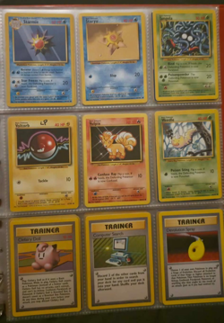 Pokemon Complete Master Base Set 102/102 WoTC 1999 + Red Binder - Image 5