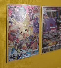 Pokemon: Crown Zenith Pikachu 160/159 Holo Secret Rare + Gengar Lost Origin - Image 2