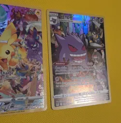 Pokemon: Crown Zenith Pikachu 160/159 Holo Secret Rare + Gengar Lost Origin - Image 5