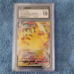 Pokemon Pikachu VMAX SWSH286 Sword & Shield Promo Holo CGC 10 2023 - Image 1