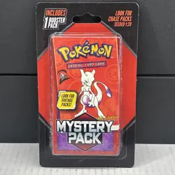 Pokemon TCG Mewtwo Mystery Pack Chase Booster Pack MJ Holding 2025 Sealed NEW - Image 1