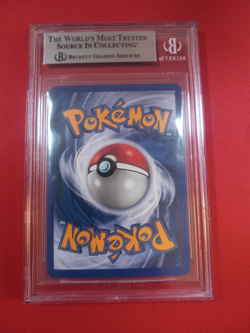 2002 Pokemon Expedition Poliwrath holo rare #24 BGS 8.5 - Image 3