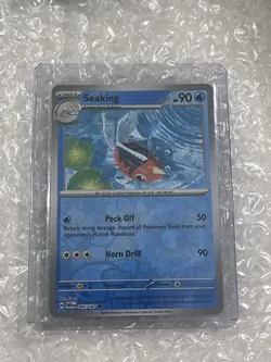 Seaking 045/167 - Reverse Holo - Twilight Masquerade - Common NM Pokemon TCG - Image 1