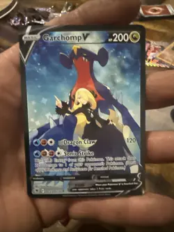 Pokemon TCG Garchomp V TG23/TG30 Swsh10: Astral Radiance Trainer Gallery Holo - Image 1