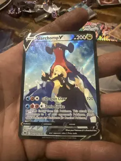 Pokemon TCG Garchomp V TG23/TG30 Swsh10: Astral Radiance Trainer Gallery Holo - Image 2