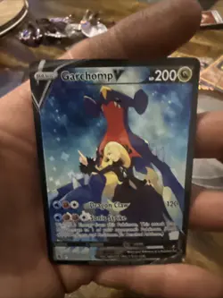 Pokemon TCG Garchomp V TG23/TG30 Swsh10: Astral Radiance Trainer Gallery Holo - Image 3