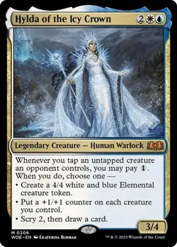Hylda of the Icy Crown Wilds of Eldraine MTG Magic The Gathering - Image 1