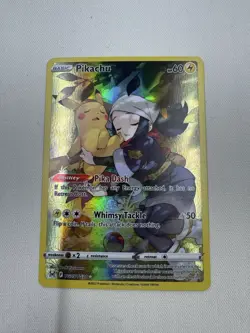 Pokemon TCG Pikachu TG05/TG30 Holo Rare Lost Origin Trainer Gallery Mint - Image 1