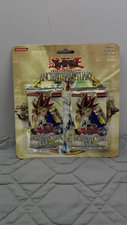 Yu-Gi-Oh Ancient Sanctuary 2 Pack Blister Sealed English Konami 9 Cards - Image 1